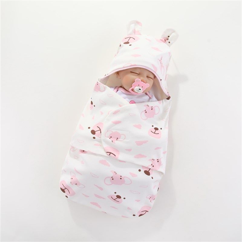 新生儿抱被纯棉春秋薄款包被婴儿睡袋防惊跳初生宝宝包单夏季包巾,淘宝优惠券,粉丝福利购,淘宝优惠卷