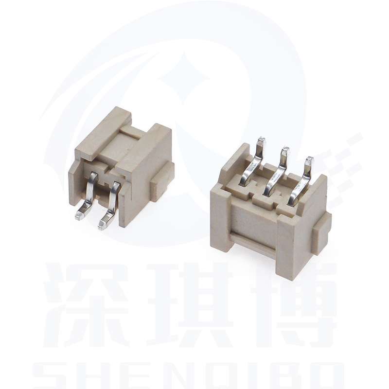VH3.96连接器3.96mm间距2/3/4/5P接插件LCP耐高温卧式SMT贴片编带 - 图0