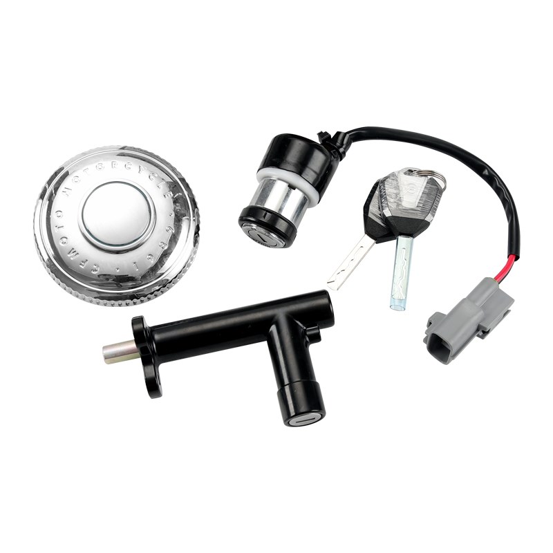 春风450CLC锁具总成CF400-10全车套锁油箱坐垫电门锁钥匙胚钥匙坯 - 图3