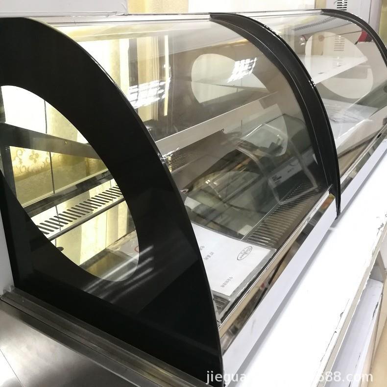 杰冠HT-900台式保温展示柜面包热柜商用保温柜展示台玻璃柜 - 图1