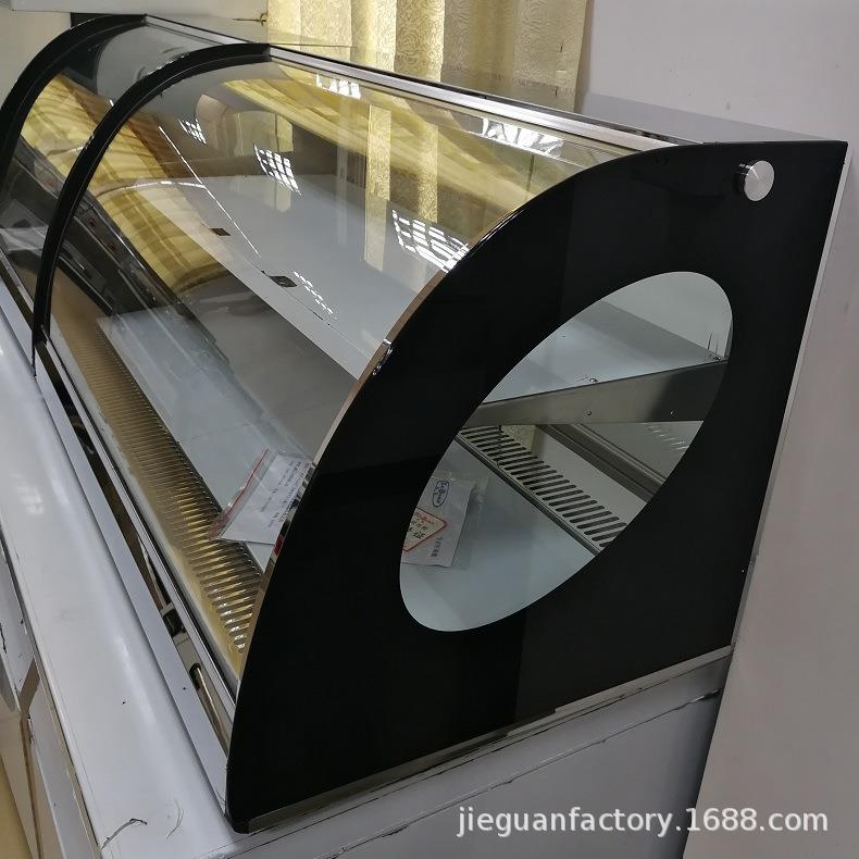 杰冠HT-900台式保温展示柜面包热柜商用保温柜展示台玻璃柜 - 图0