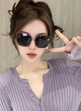 德芬妲超轻百搭韩版防蓝光黑色眼镜黑框茶色平光镜大框网红可折叠