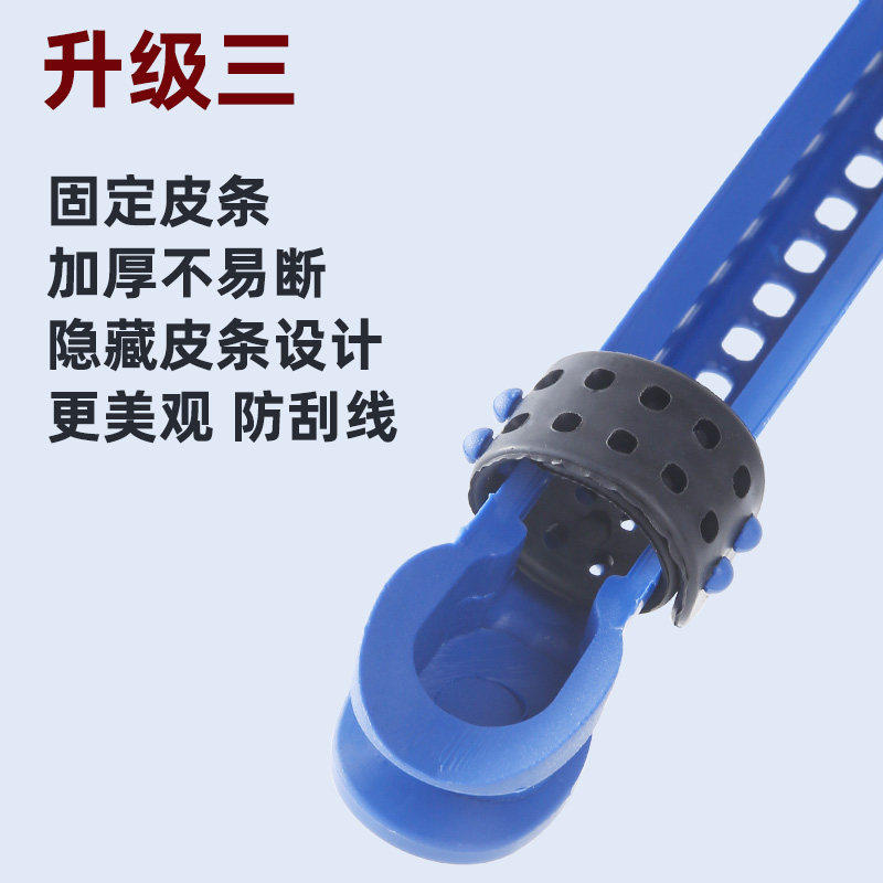 鱼竿绕线器通用款鱼竿收线器绕线卡手竿配件快速收线器钓鱼用品装