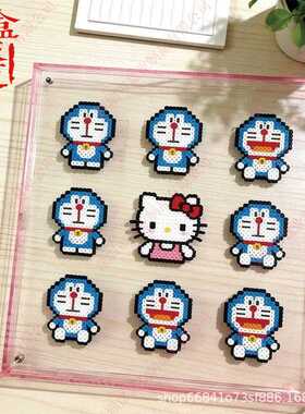 厂家直销 透明亚克力拼豆成品相框 客厅卧室陈列展示画框立牌摆台