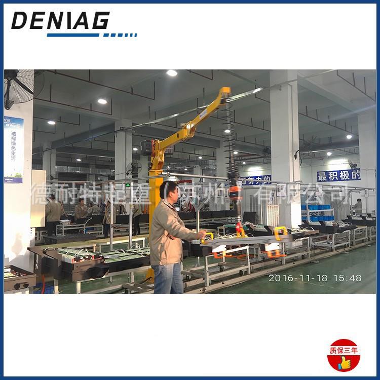 苏州颜色可指定手动悬臂吊墙壁吊1吨2吨轨道式旋转小吊机起重机 - 图0