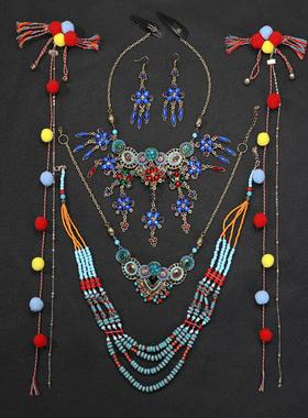 藏族旅游拍照头饰民族风写真舞蹈