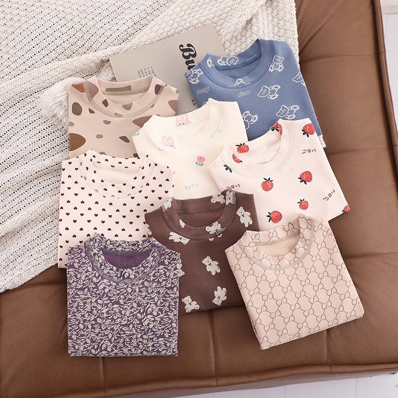 舒绒拉架纯棉儿童秋衣秋裤a类春秋冬款女童睡衣家居服内衣套装,淘宝优惠券,粉丝福利购,淘宝优惠卷