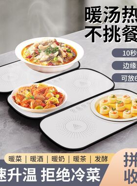 恒温暖菜板多功能热饭菜热牛奶神器办公室宿舍家用智能加热保温板