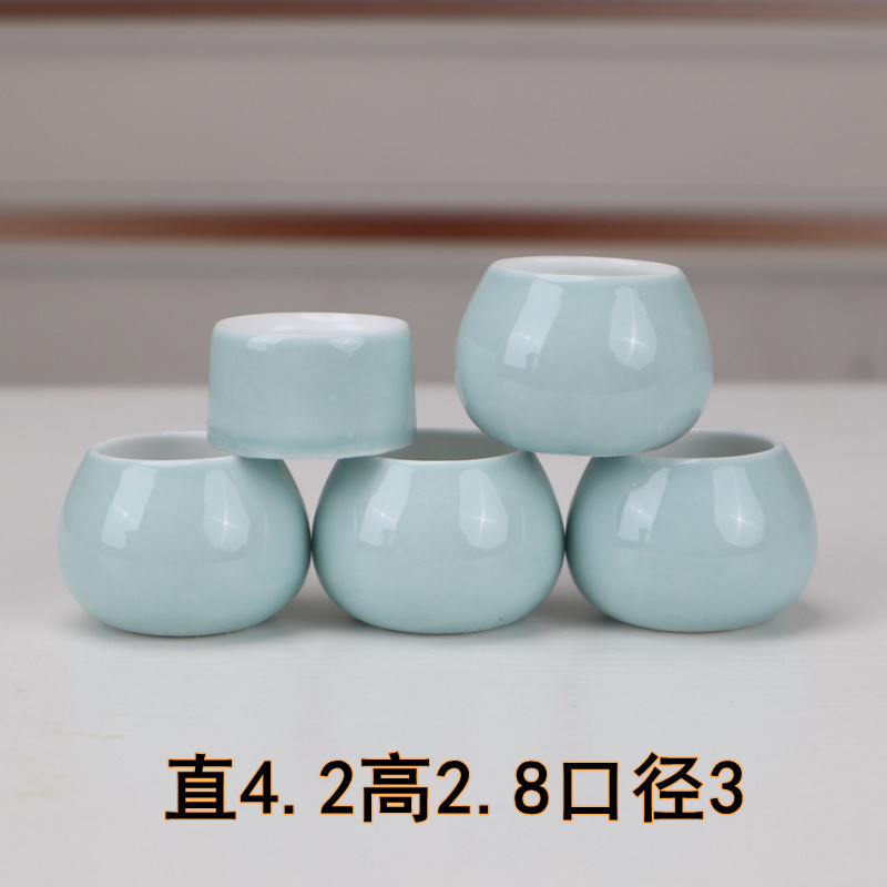 绣眼贝子靛颏鸟食罐瓷碗柳莺红子玉鸟鸟碗鸟杯子竹鸟笼配件高白,淘宝优惠券,粉丝福利购,淘宝优惠卷