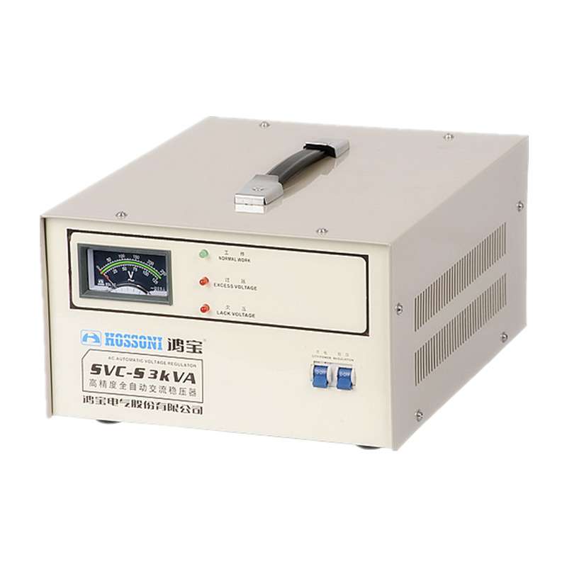 鸿宝超薄稳压器2000w单相全自动220V家用交流稳压电源SVC-S2000VA - 图1