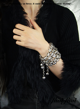 fivifivi｜复古甜心系列波点琉璃手链