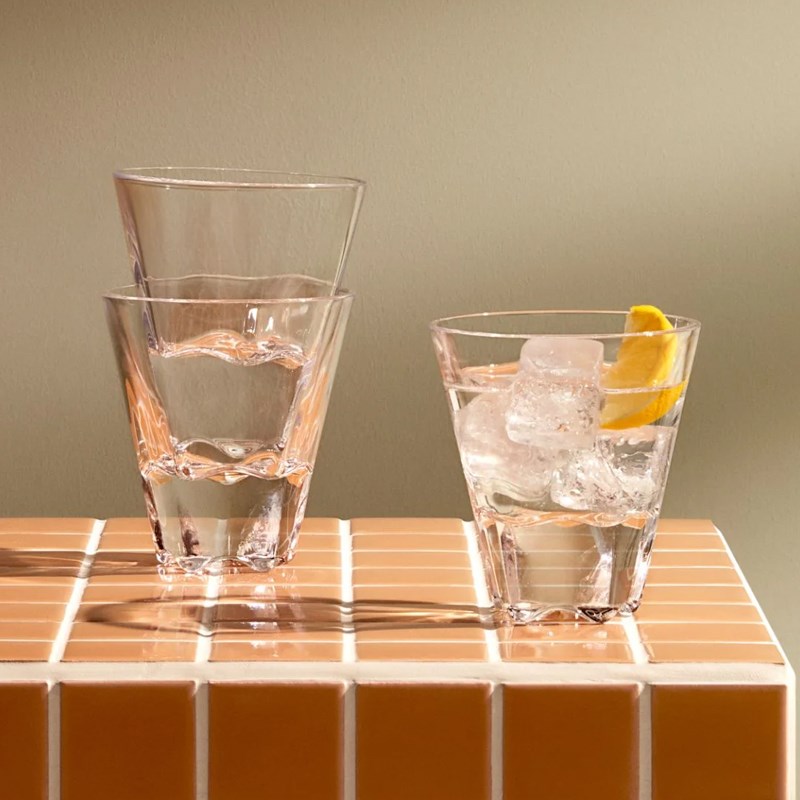 NUDE努德进口威士忌酒杯水晶玻璃刻花古典杯高档古典洋酒杯子套装 - 图1