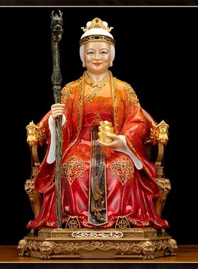 新品纯铜土地公土地婆神像福德y正神土地爷土地奶大伯公佛像地主