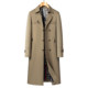 British windbreaker men's mid-length high-end coat