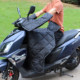 Separate electric motorcycle windshield is windproof and waterproof