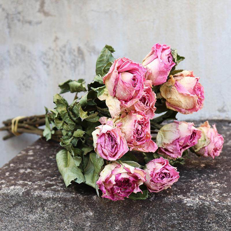 玫瑰干花云南干花拍摄道具diy手工花材黄玫瑰滴胶压花材料,淘宝优惠券,粉丝福利购,淘宝优惠卷