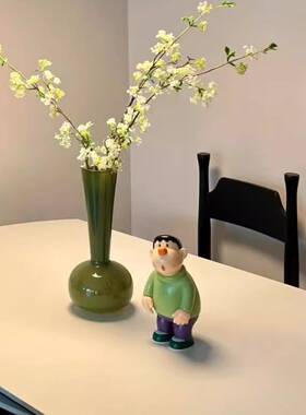 新家的100个快递 胖虎桌面摆件可爱工位摆件客厅玄关装饰小手办