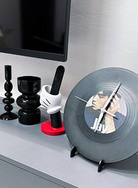 创意米奇手套米奇手持花瓶化妆刷桌面遥控器存储装饰品桌面个性化