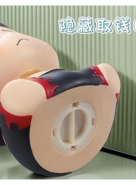 哪咤敖丙模型防摔存钱罐桌面摆件小孩可爱超萌哪咤模型生日礼物