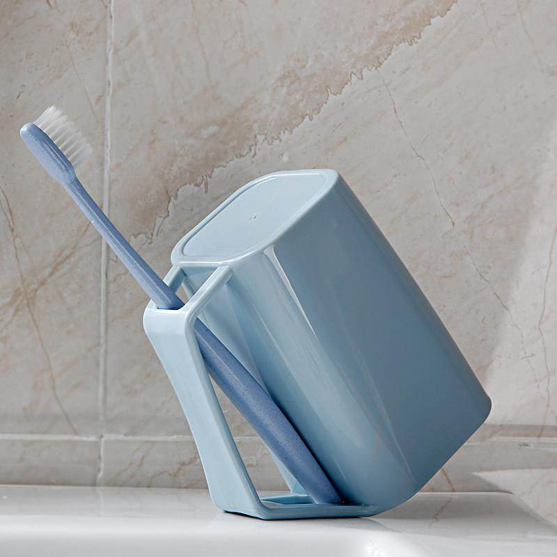 家用带杯牙刷架套装壁挂洗漱口杯免打孔多功能浴室粘贴牙刷置物架,淘宝优惠券,粉丝福利购,淘宝优惠卷