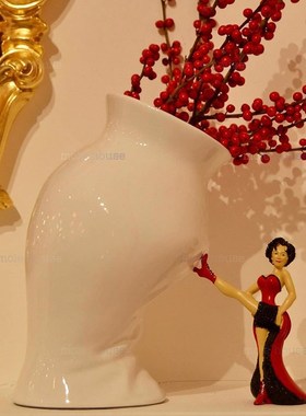 SELETTI意式Circus马戏团系列 树脂台灯送礼镜子花瓶个性装饰摆件