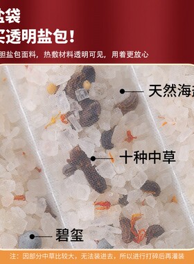 电加热盐袋海盐理疗袋子电热艾灸艾草腰部全身家用盐包粗盐热敷包