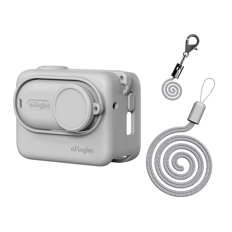 aMagisn阿迈适用影石Insta360 GO3/GO 3S机身硅胶保护套镜头机身防护外壳配件,淘宝优惠券,粉丝福利购,淘宝优惠卷