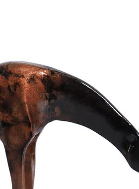 现代新中式千里马摆件软装创意流云几何抽象艺术品雕塑装饰品摆件