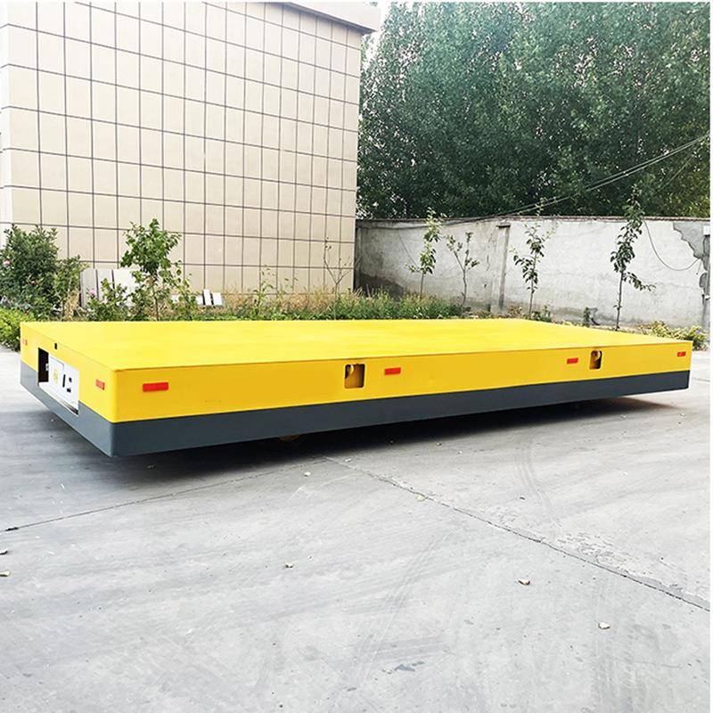 万向移动平板车车间仓库智能搬运/5/10吨电动平车电动地平车 - 图1