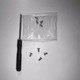 Metal car key shell screw accessories Car key cover screw accessories Metal key bag screw accessories Screw accessories