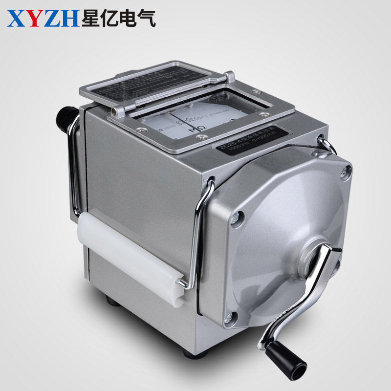 ZC25-3/500V -4/1000V ZC11D-10/2500V型绝缘电阻摇表兆欧表 摇表 - 图3