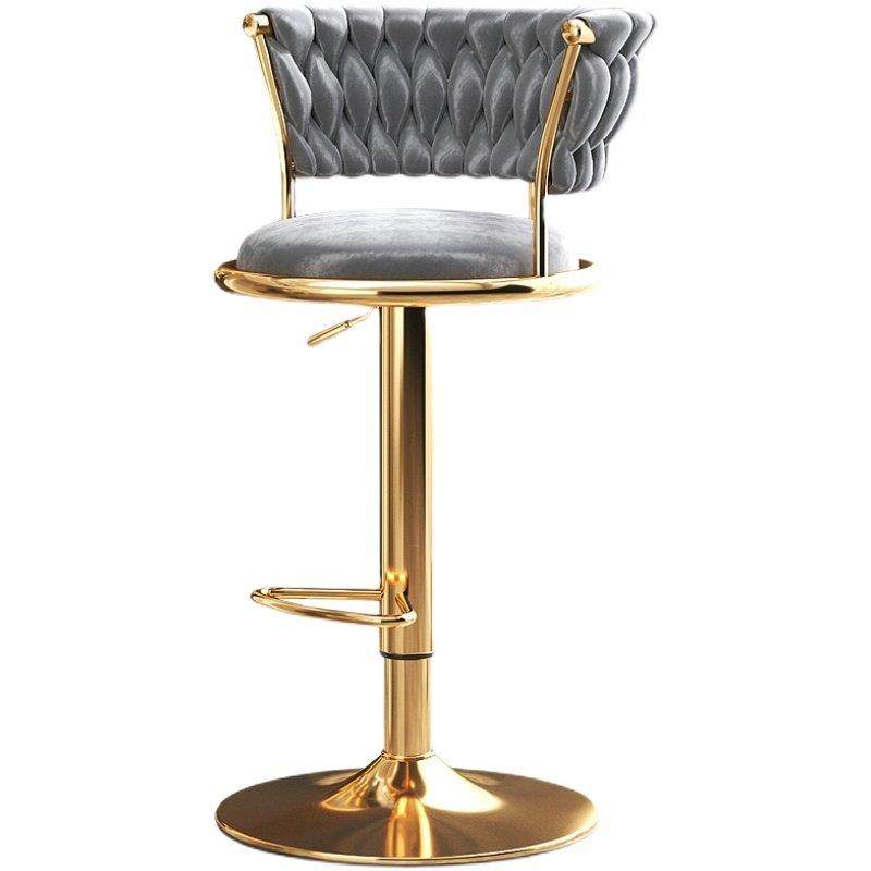 轻奢吧台椅现代简约家用酒吧椅北欧前台接待椅子升降旋转高脚凳子,淘宝优惠券,粉丝福利购,淘宝优惠卷