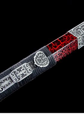 龙泉市刀剑高锰钢如意春秋汉剑