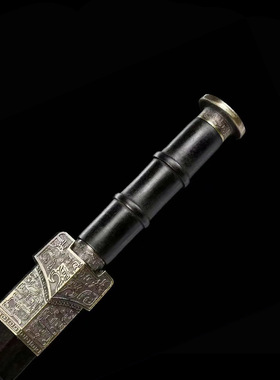 小秦剑花纹钢一体小汉剑防身小