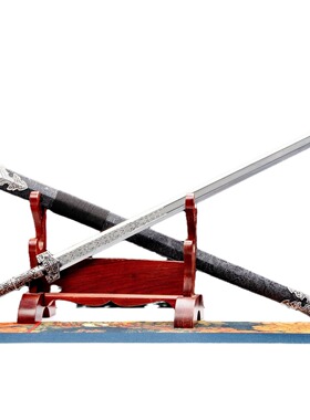 龙泉市刀剑高锰钢一体春秋汉剑