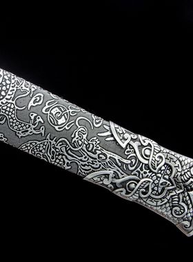 龙泉市刀剑高锰钢一体春秋秦汉剑