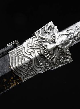 龙泉市刀剑高锰钢影视防身冷兵器