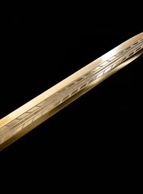 龙泉市刀剑高锰钢墨龙春秋汉剑