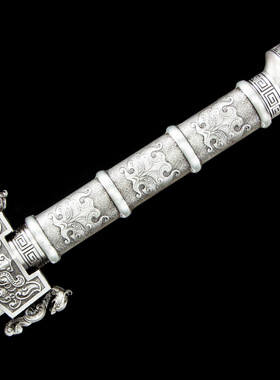 龙泉市刀剑高锰钢手工锻打唐剑