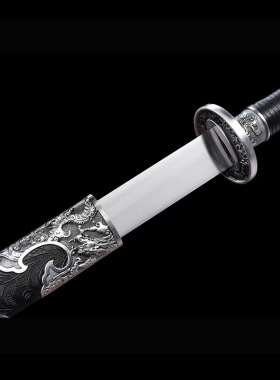 中华苗刀一体锰钢双手刀剑绣春刀