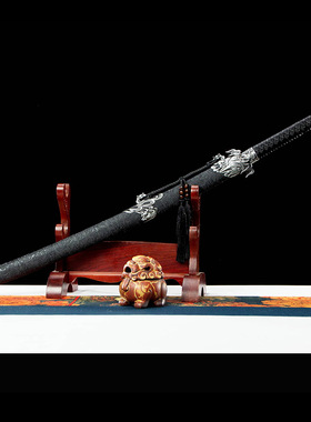 绣春刀高锰钢一体锻打雁翎刀镇宅