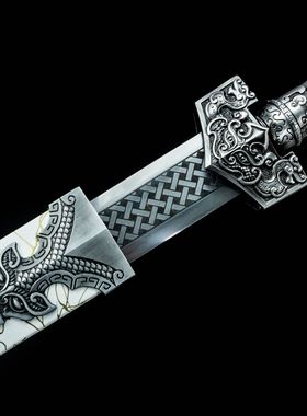 龙泉市刀剑防身六面春秋汉剑影视