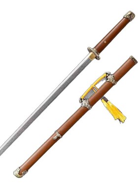 中国唐横刀龙泉绣春刀一体花纹