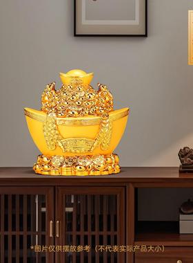 财源广进金元宝摆件储钱存钱罐招财客厅电视柜装饰品店铺开 业礼