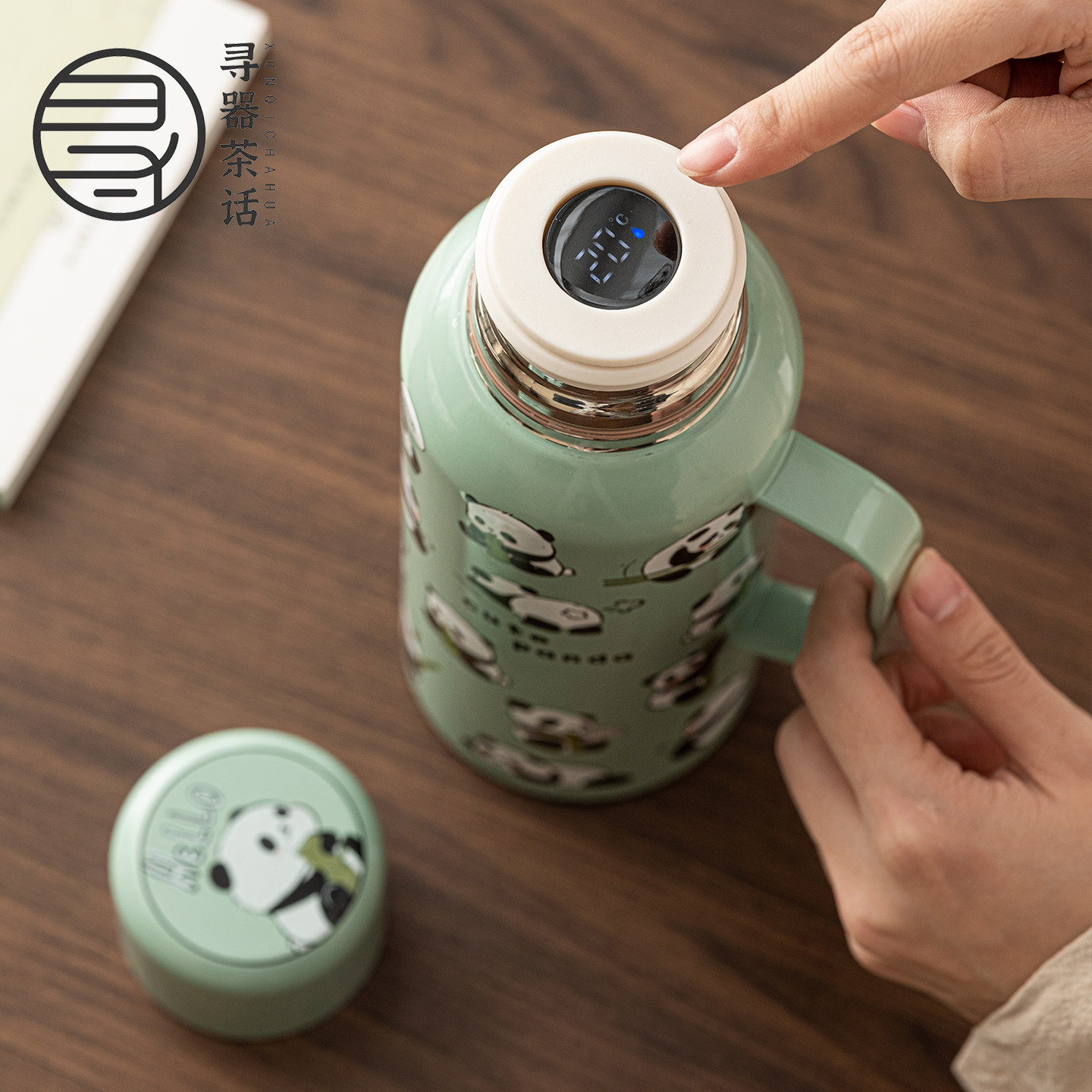 高级保温杯显温焖茶壶办公室热水户外便携水壶水杯泡茶暖水瓶便携,淘宝优惠券,粉丝福利购,淘宝优惠卷