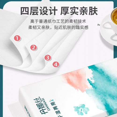 丹娜丝抽纸1280张大提纸巾家用面巾纸餐巾纸整箱批实惠卫生纸厕纸 - 图0
