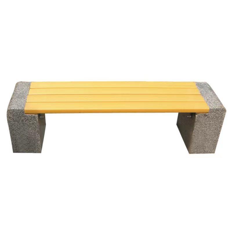 户外石头长条凳子防腐木座椅公园小区长椅加长商用石材长椅 - 图3