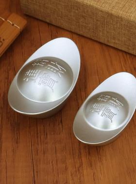 OTHER实心沙金银元宝摆件