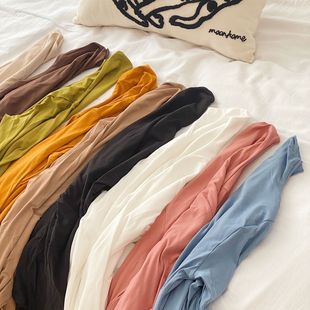 【包售后任选3件】春秋薄款德绒保暖打底衫