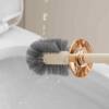 Toilet Brush Household No-Dead Angle Cleaning Artifact 2024 New Bathroom Wall-Mounted Special for Toilet Washing 97369